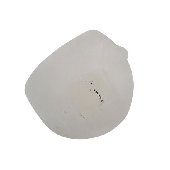 Carved White Alabaster Abstract Bird Sculpture - Picture 4 of 6